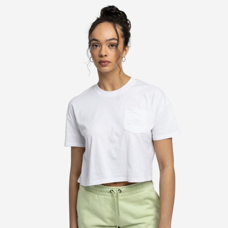 Dámské Crop Tops Umbro Diamond Crop Tee Bílé Bílé | CZ-37180
