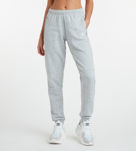 Dámské Kalhoty Umbro Club Leisure Jogpant Šedé Bílé | CZ-08634