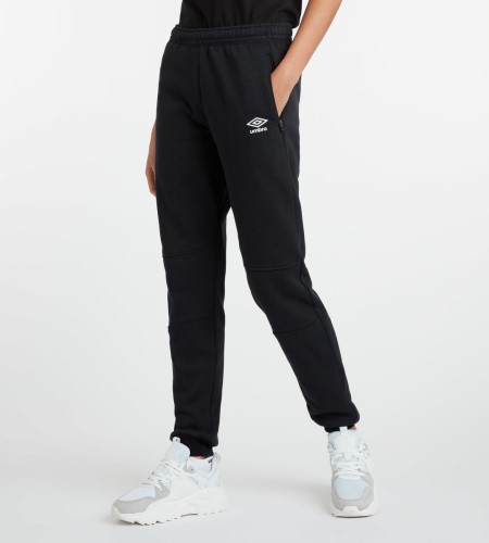 Dámské Kalhoty Umbro Club Leisure Jogpant Černé Bílé | CZ-37838