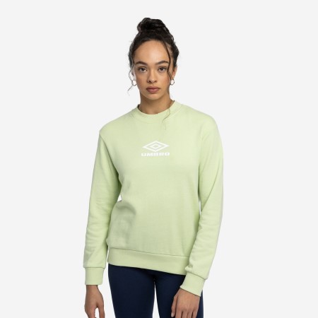 Dámské Mikiny Umbro Diamond Crew Sweat Světle Zelene Bílé | CZ-56594