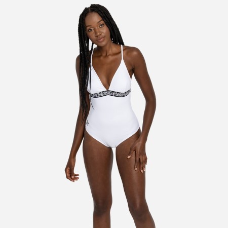 Dámské Plavky Umbro Taped Swimsuit Bílé | CZ-03528