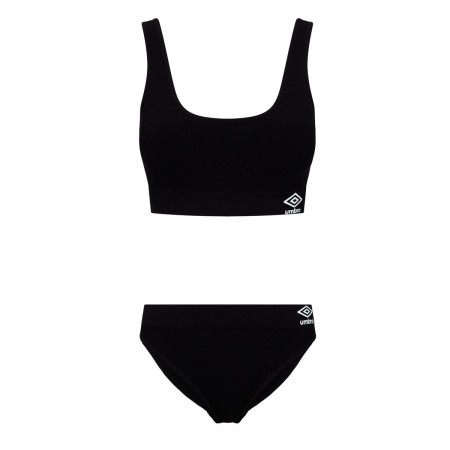 Dámské Spodní Prádlo Umbro Sam Seamless Bra And Brief Set Černé | CZ-72177