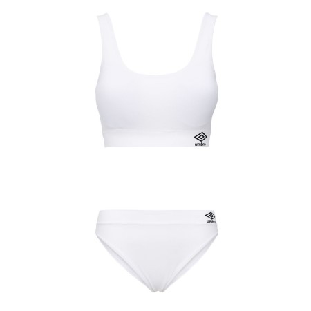 Dámské Spodní Prádlo Umbro Sam Seamless Bra And Brief Set Bílé | CZ-75853