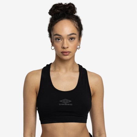 Dámské Sportovní Podprsenky Umbro Diamond Sports Bra Černé Černé | CZ-32898