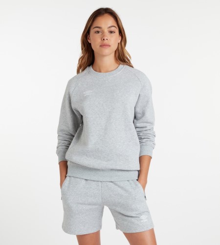 Dámské Svetry Umbro Club Leisure Sweat Šedé Bílé | CZ-57030