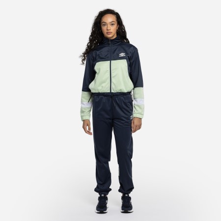 Dámské Tepláky Umbro Diamond Style Alliance Poly Tracksuit Indigo Bílé | CZ-41303
