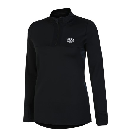 Dámské Topy Umbro Pro Tréninková Quarter Zip Top Černé | CZ-59522