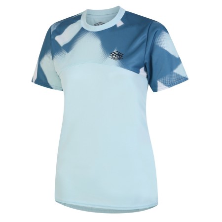 Dámské Tričko Umbro Pro Tréninková Gym Tee Blankyt Bílé | CZ-25121