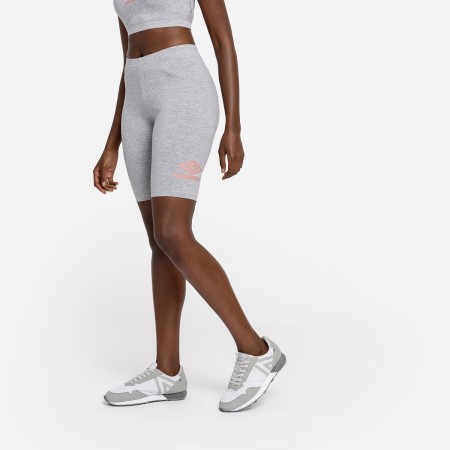 Dámské Šortky Umbro Diamond Cycling Shorts Šedé Růžové | CZ-01096