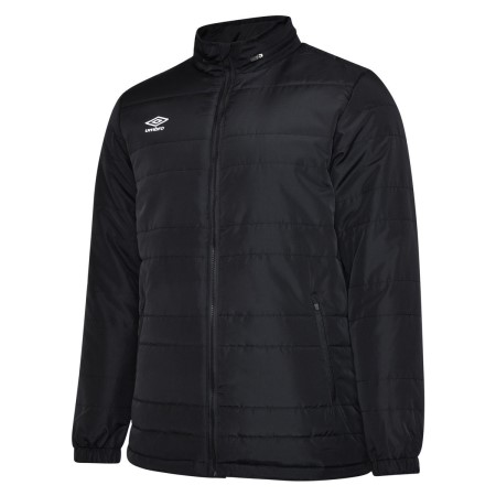 Dětské Bundy Umbro Club Essential Bench Jacket Junior Černé | CZ-17112