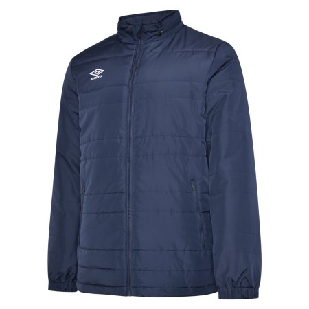 Dětské Bundy Umbro Club Essential Bench Jacket Junior Tmavě Tmavě Blankyt | CZ-28893