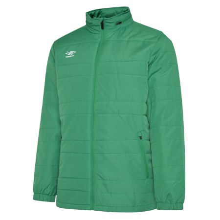 Dětské Bundy Umbro Club Essential Bench Jacket Junior Zelene | CZ-61272
