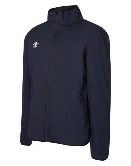 Dětské Bundy Umbro Club Essential Bonded Jacket Junior Tmavě Tmavě Blankyt Bílé | CZ-78000
