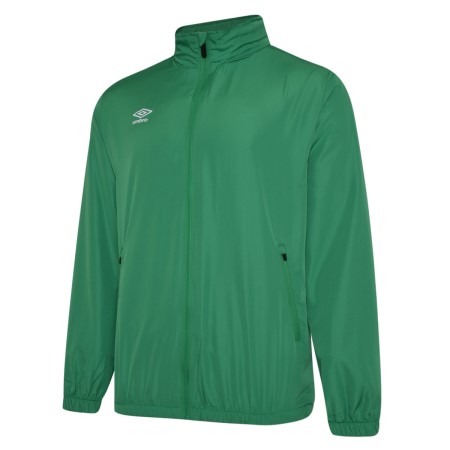 Dětské Bundy Umbro Club Essential Light Rain Jacket Junior Zelene | CZ-66834