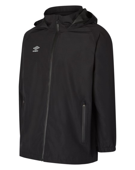 Dětské Bundy Umbro Club Essential Nepromokavé Jacket Junior Černé | CZ-39143