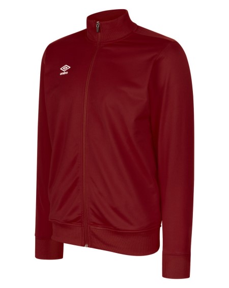 Dětské Bundy Umbro Club Essential Poly Jacket Junior Červené | CZ-22440