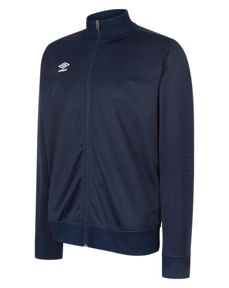 Dětské Bundy Umbro Club Essential Poly Jacket Junior Tmavě Tmavě Blankyt | CZ-90071