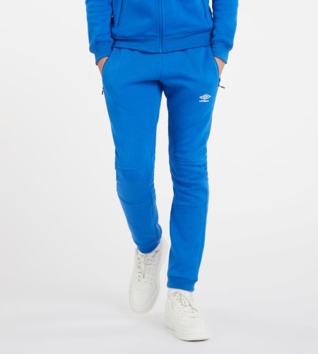 Dětské Kalhoty Umbro Club Leisure Jogpant Junior Královská Modrá Bílé | CZ-80696