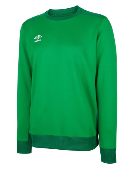 Dětské Mikiny Umbro Tréninková Poly Fleece Junior Zelene Zelene | CZ-58386