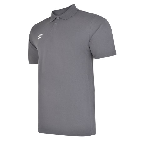 Dětské Polos Umbro Essential Polo Junior Černé Bílé | CZ-24162