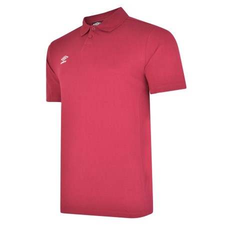 Dětské Polos Umbro Essential Polo Junior Červené Bílé | CZ-27614