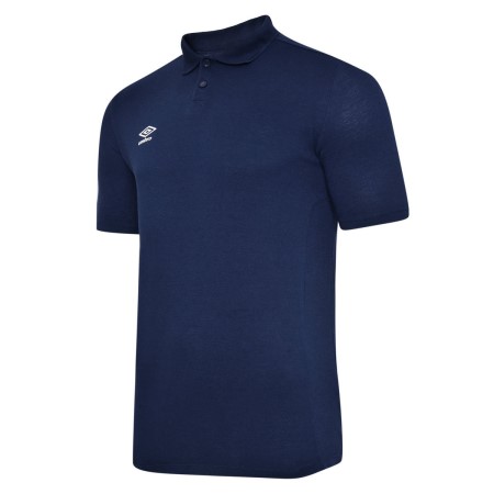 Dětské Polos Umbro Essential Polo Junior Tmavě Tmavě Blankyt Bílé | CZ-79578