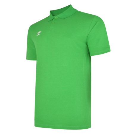 Dětské Polos Umbro Essential Polo Junior Zelene Bílé | CZ-91023