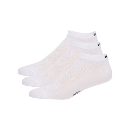 Dětské Ponožky Umbro Trainer Socks 3 Pack Junior Bílé Černé | CZ-16650