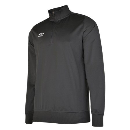 Dětské Svetry Umbro Club Essential Half Zip Sweat Junior Černé | CZ-19639