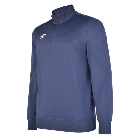 Dětské Svetry Umbro Club Essential Half Zip Sweat Junior Tmavě Tmavě Blankyt | CZ-60692
