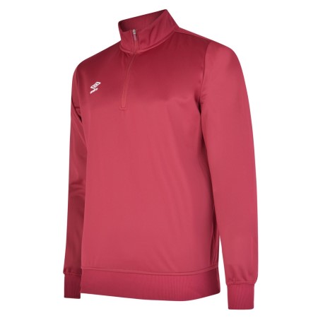 Dětské Svetry Umbro Club Essential Half Zip Sweat Junior Červené | CZ-62415
