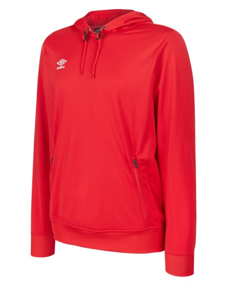 Dětské Svetry Umbro Club Essential Poly Hood Junior Červené | CZ-49167