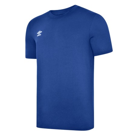 Dětské Tričko Umbro Club Leisure Crew Tee Královská Modrá Bílé | CZ-28007