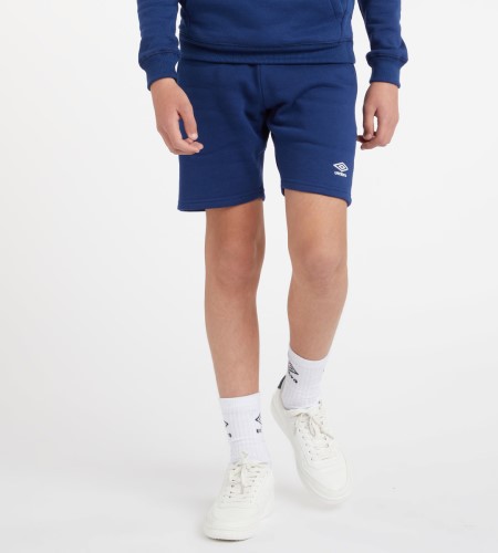 Dětské Šortky Umbro Club Leisure Jog Krátké Junior Tmavě Blankyt Bílé | CZ-57258