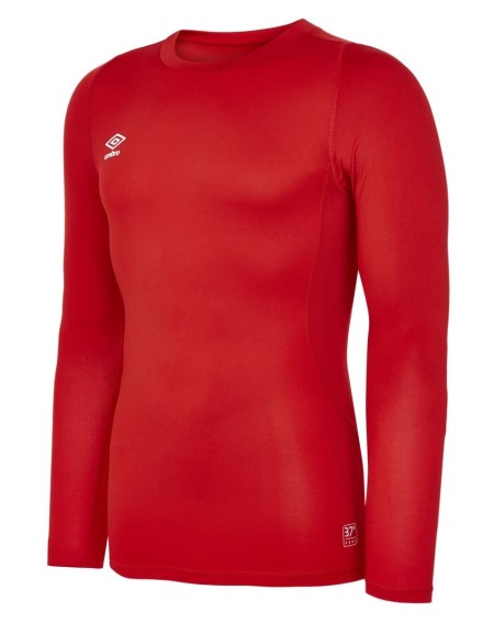 Pánské Baselayers Umbro Core LS Crew Baselayer Červené | CZ-44203