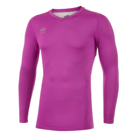Pánské Baselayers Umbro Elite V Neck Baselayer LS Fialové | CZ-00098