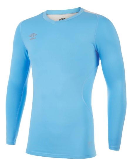 Pánské Baselayers Umbro Elite V Neck Baselayer LS Blankyt | CZ-16041