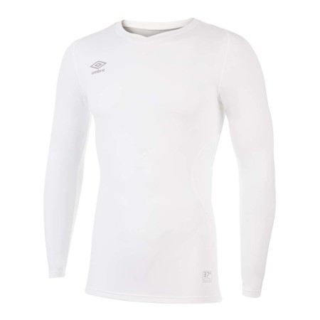 Pánské Baselayers Umbro Elite V Neck Baselayer LS Bílé | CZ-19107