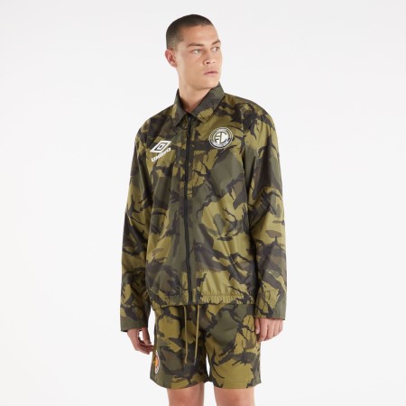 Pánské Bundy Umbro Addict F.C Coach Jacket Maskáčové | CZ-55954