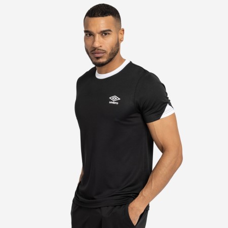 Pánské Dresy Umbro Total Tréninková Jersey Černé Bílé | CZ-47819