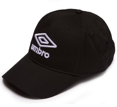 Pánské Klobouky Umbro Logo Cap Černé Bílé | CZ-03560