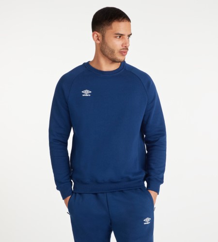 Pánské Mikiny Umbro Club Leisure Sweat Tmavě Blankyt Bílé | CZ-72802