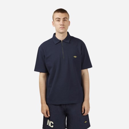 Pánské Polos Umbro Nigel Cabourn Polo Černé Tmavě Blankyt | CZ-22055