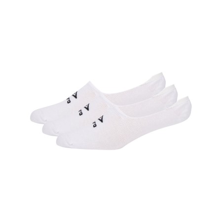 Pánské Ponožky Umbro 3 Pack Invisible Socks Bílé Černé | CZ-09662