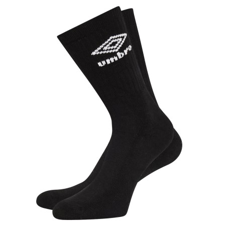 Pánské Ponožky Umbro Sports Sock 3 Pack Černé Bílé | CZ-82515