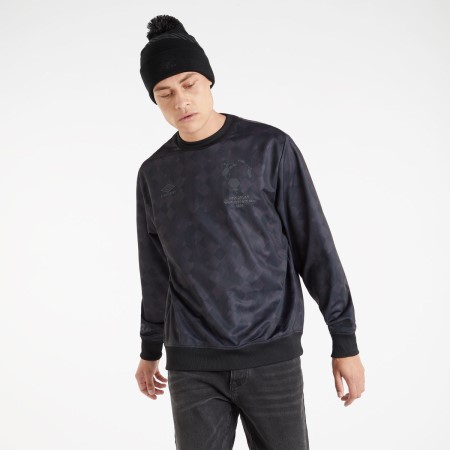 Pánské Svetry Umbro New Order Blackout Sweat Černé Černé | CZ-54492