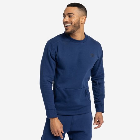 Pánské Svetry Umbro Pro Fleece Elite Sweat Tmavě Blankyt | CZ-29430