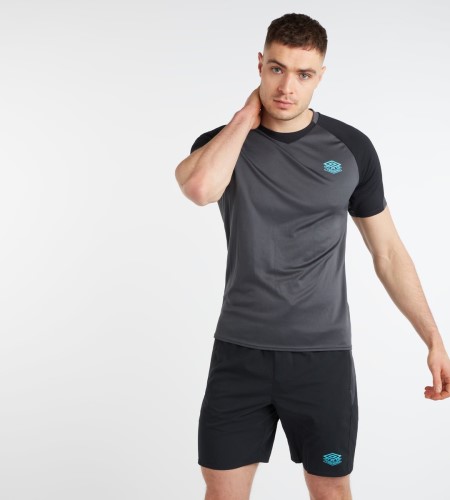 Pánské Tričko Umbro PTF Gym Tee Černé Černé | CZ-62438