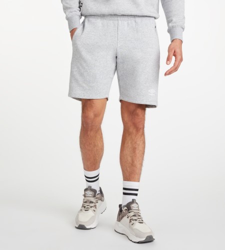 Pánské Šortky Umbro Club Leisure Jog Krátké Šedé Bílé | CZ-12971