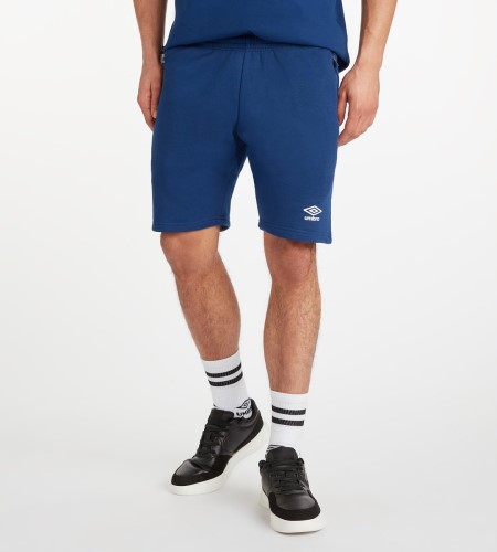 Pánské Šortky Umbro Club Leisure Jog Krátké Tmavě Blankyt Bílé | CZ-64229
